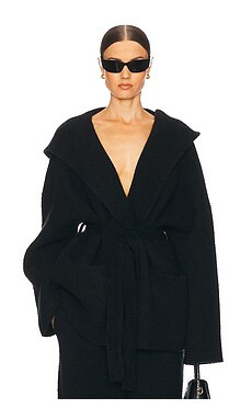 Helsa Olesa Coat in Black from Revolve.com | Revolve Clothing (Global)