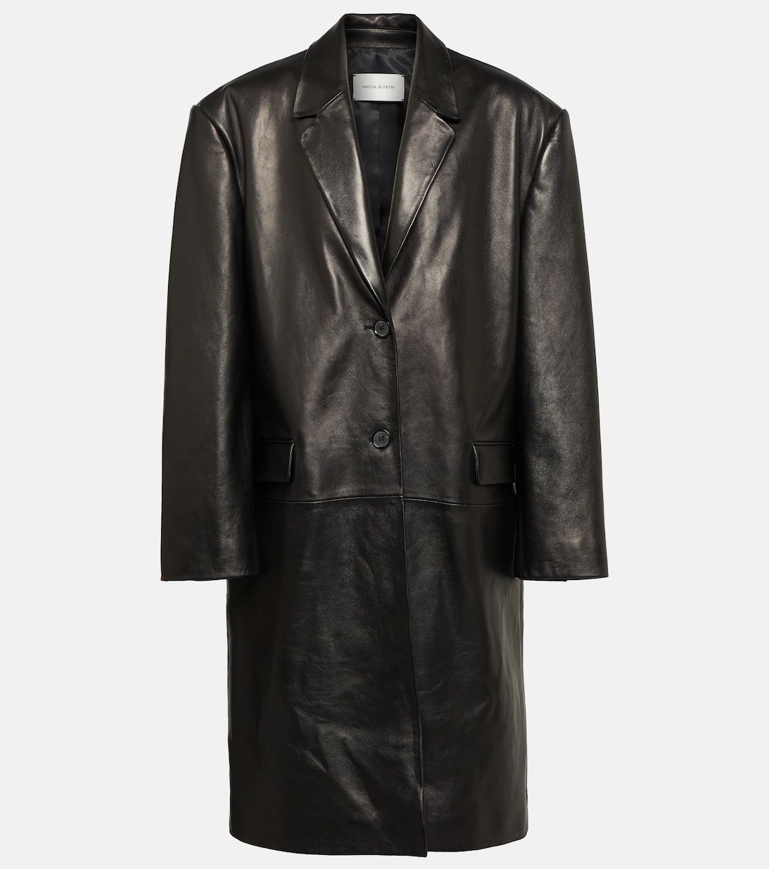Oversized leather coat | Mytheresa (FR)