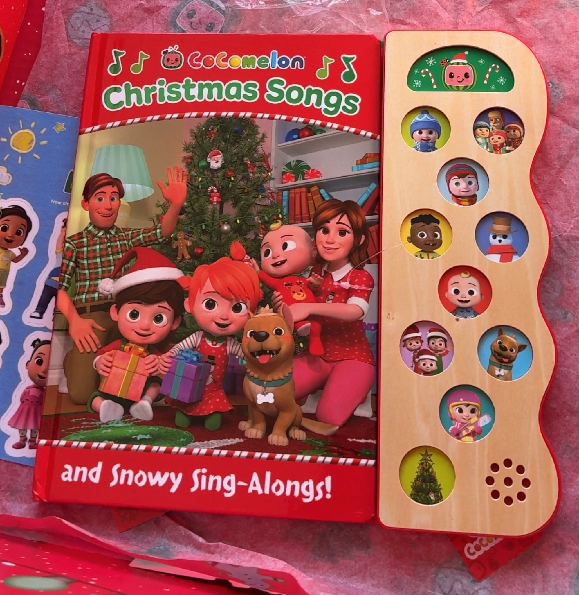 Cocomelon Christmas songs book 