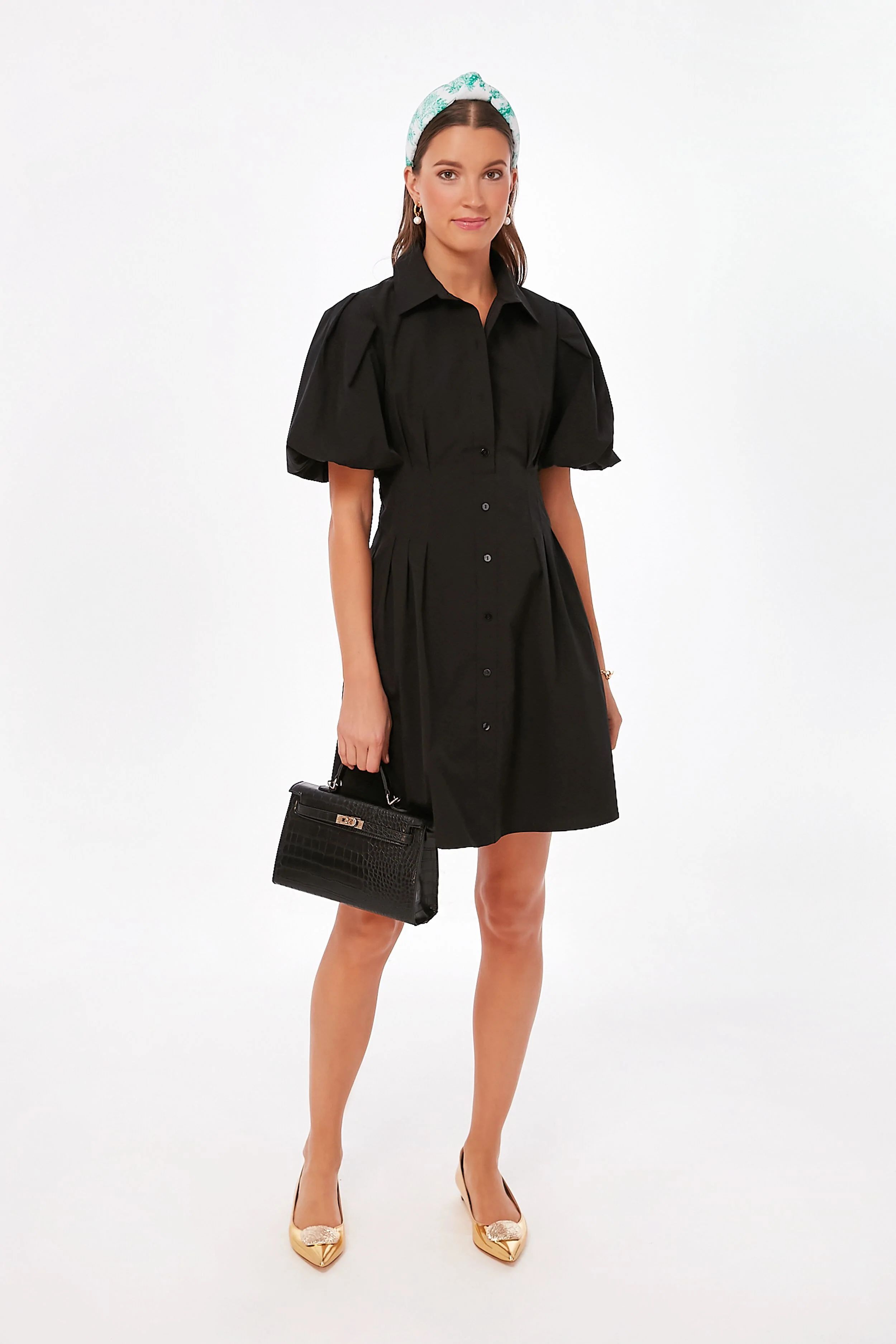 Black Mini Delaney Dress | Tuckernuck (US)