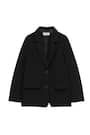 Masculine blazer with lapel collar | PULL and BEAR UK