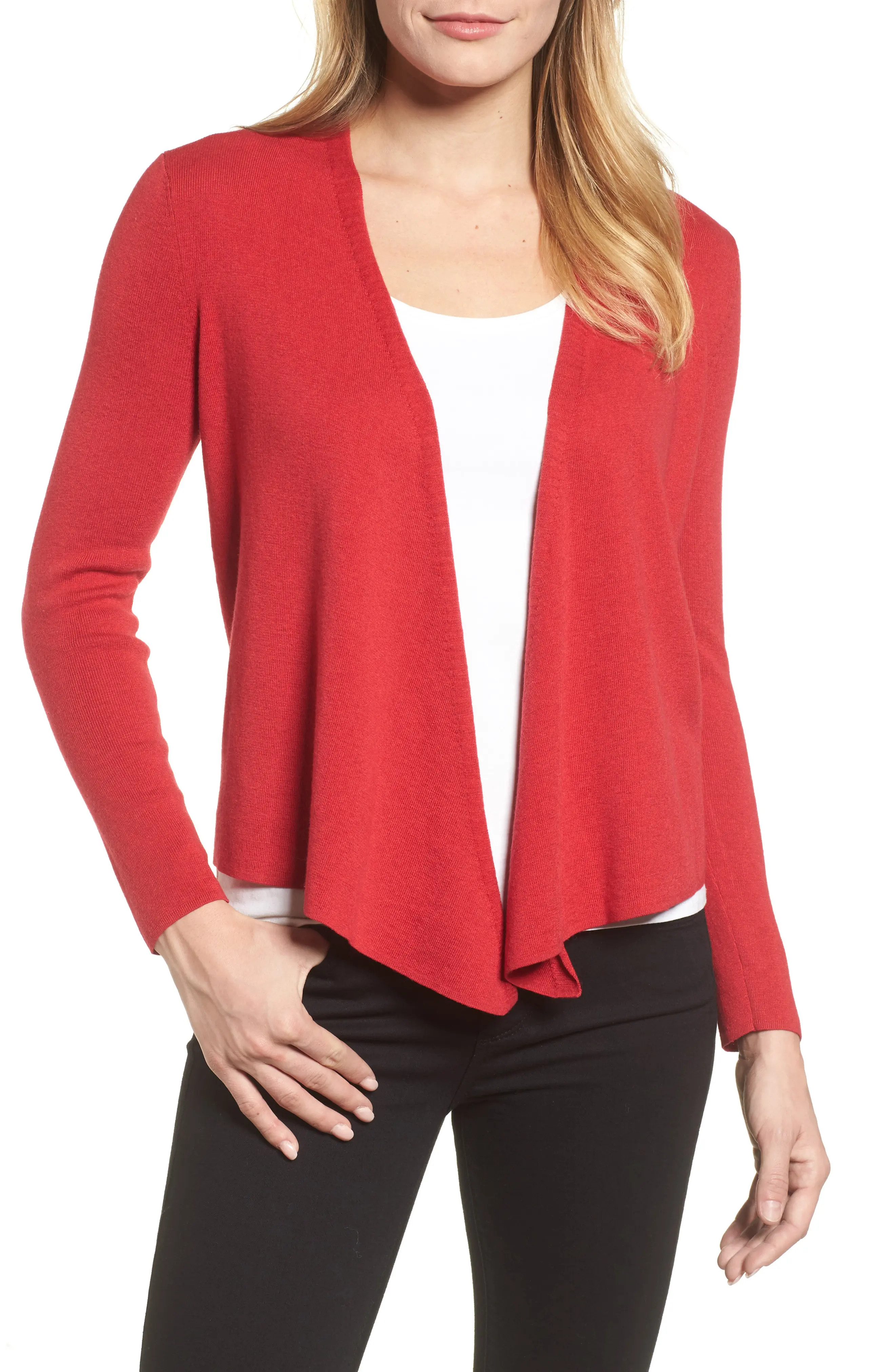 NIC+ZOE 4-Way Convertible Lightweight Cardigan (Regular & Petite) | Nordstrom