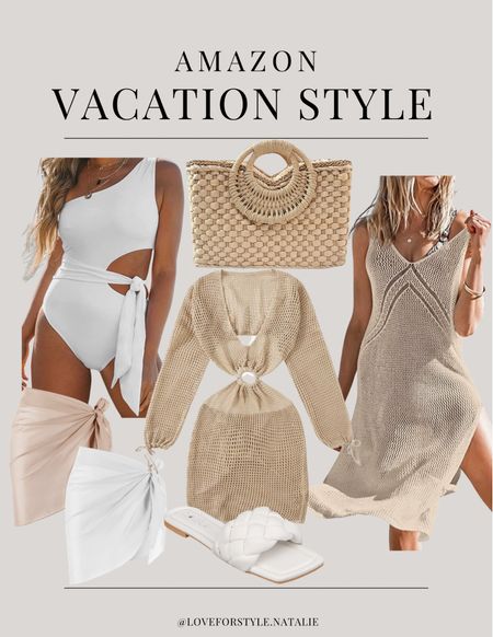 Amazon Vacation Style | neutral outfits | crochet dress | swim cover up | amazon cover up | white swimsuit | summer dresses | braided sandals | straw tote 


#LTKGiftGuide #LTKsalealert #LTKworkwear #LTKU #LTKunder100 #LTKunder50 #LTKshoecrush #LTKFind #LTKSeasonal #LTKstyletip


#LTKsalealert #LTKSeasonal #LTKstyletip