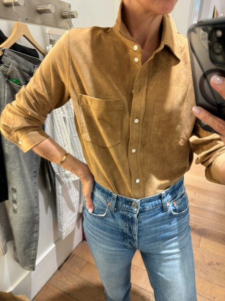 40% off Friends + Family Sale at Gap!

Suede button down shirt + our favorite Gap Cheeky jeans. Size down one in the top- Gretchen wearing a XS here. Jeans TTS. This is cute for a cowgirl or Nashville look!



Nashville outfit
Cowgirl look



#LTKsalealert #LTKSeasonal #LTKstyletip