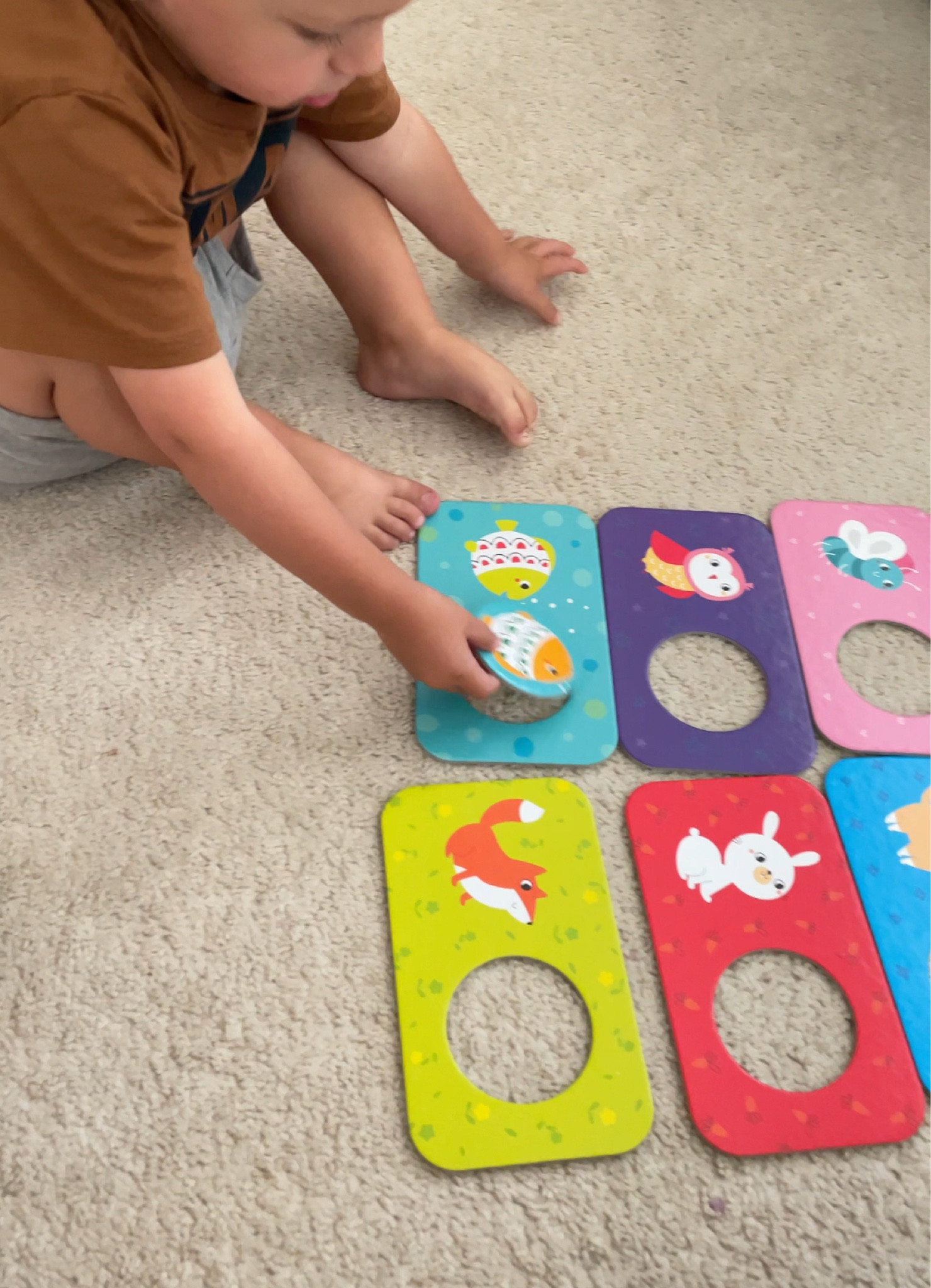 Perfect gift for 15+ month old toddler! Matching buddies puzzles

#LTKKids #LTKGiftGuide