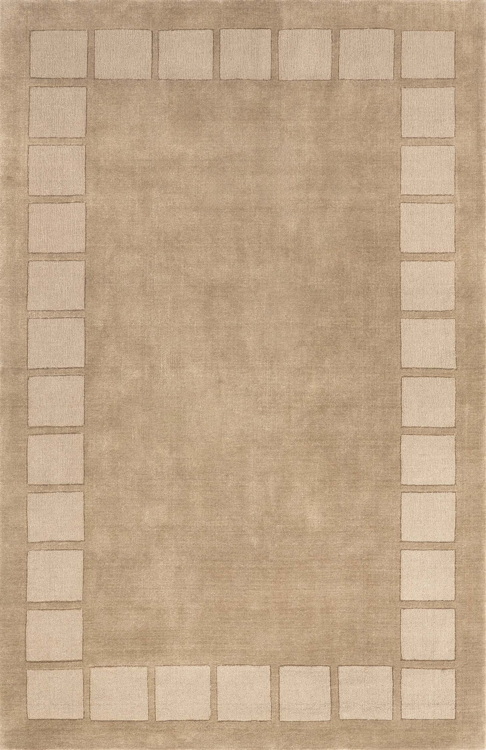 Petra High-Low Wool-Blend Rug | Fawn | Rugs USA