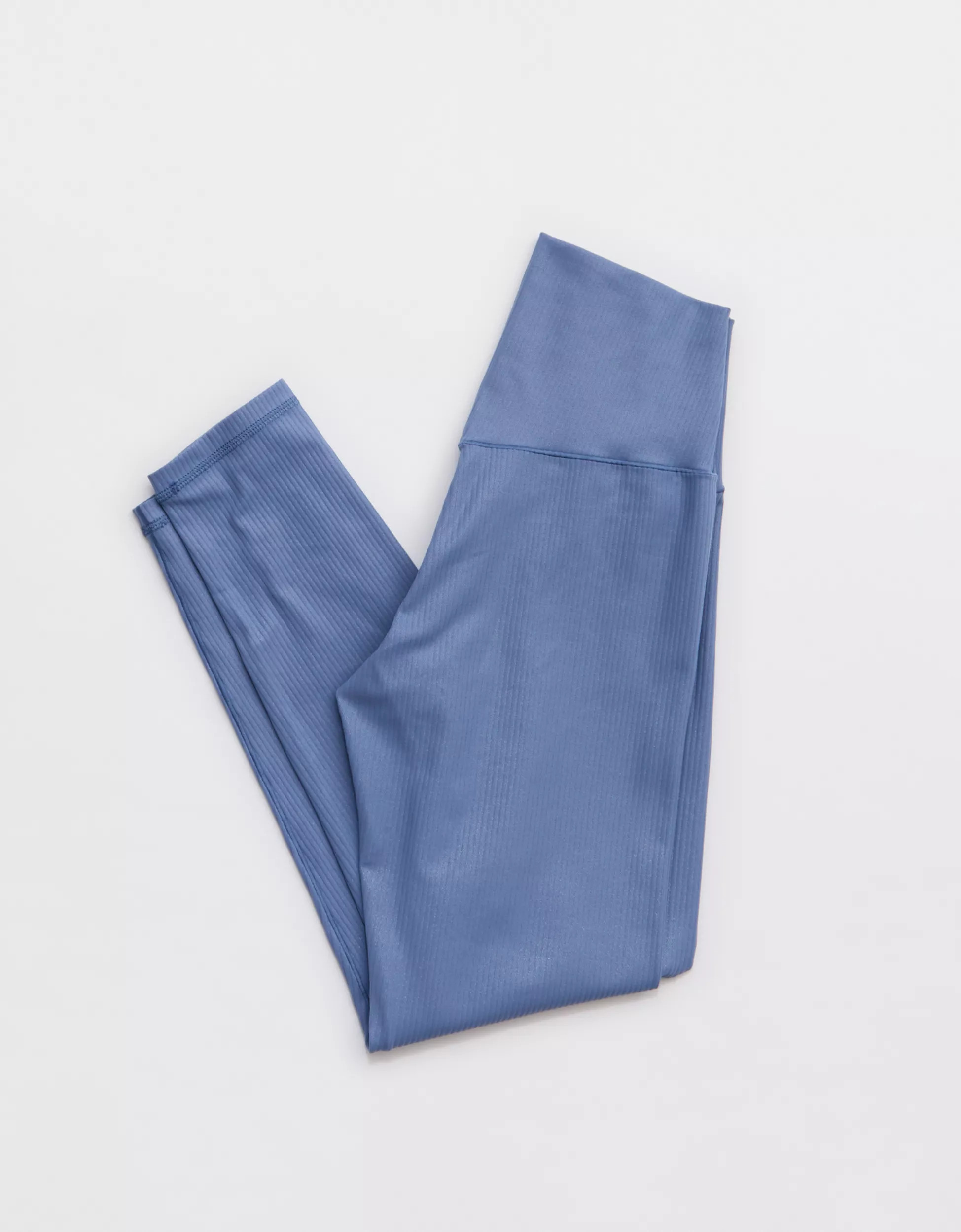 OFFLINE By Aerie Real Me XTRA Rib Foil Legging | Aerie