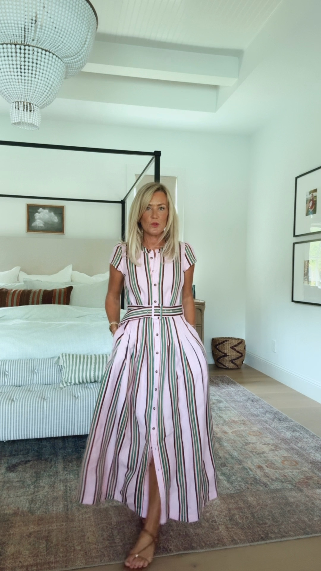 No one does shirt dresses like Boden! Obsessed with the pattern on this one.
Dress: 0

#LTKootd #LTKSeasonal #LTKOver40