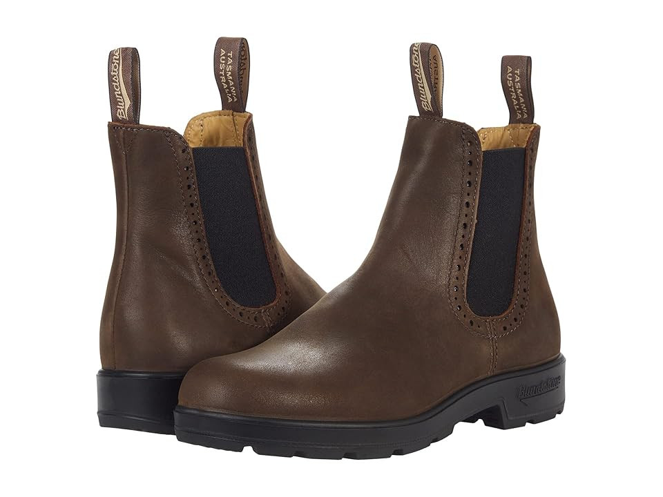 Blundstone High-Top Chelsea Boot Women's Shoes Antique Brown : AU 5 (US Women's 8) B - Medium, Leather/Manmade | Zappos