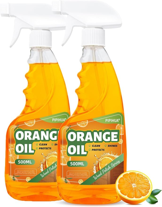 PIPIHUA Spray de polimento de óleo de madeira, brilha e protege, limpador de madeira e polimento... | Amazon (BR)