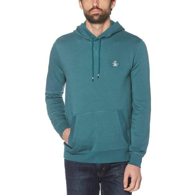 Sticker Pete Fleece Pullover Hoodie | Perry Ellis