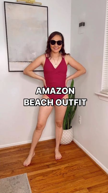 Amazon swimsuit, beach coverup 

#LTKSeasonal #LTKSwim #LTKItBag
