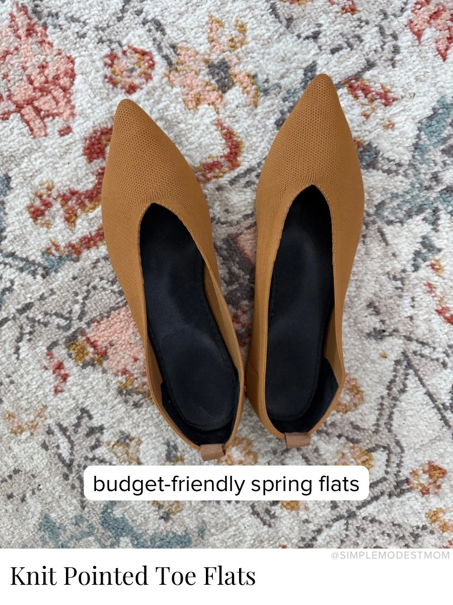 These are such a good budget-friendly spring shoe find. They remind me so much of the Rothy’s look but are incredibly comfortable and easy to wear.

#LTKOver40 #LTKootd #LTKSeasonal