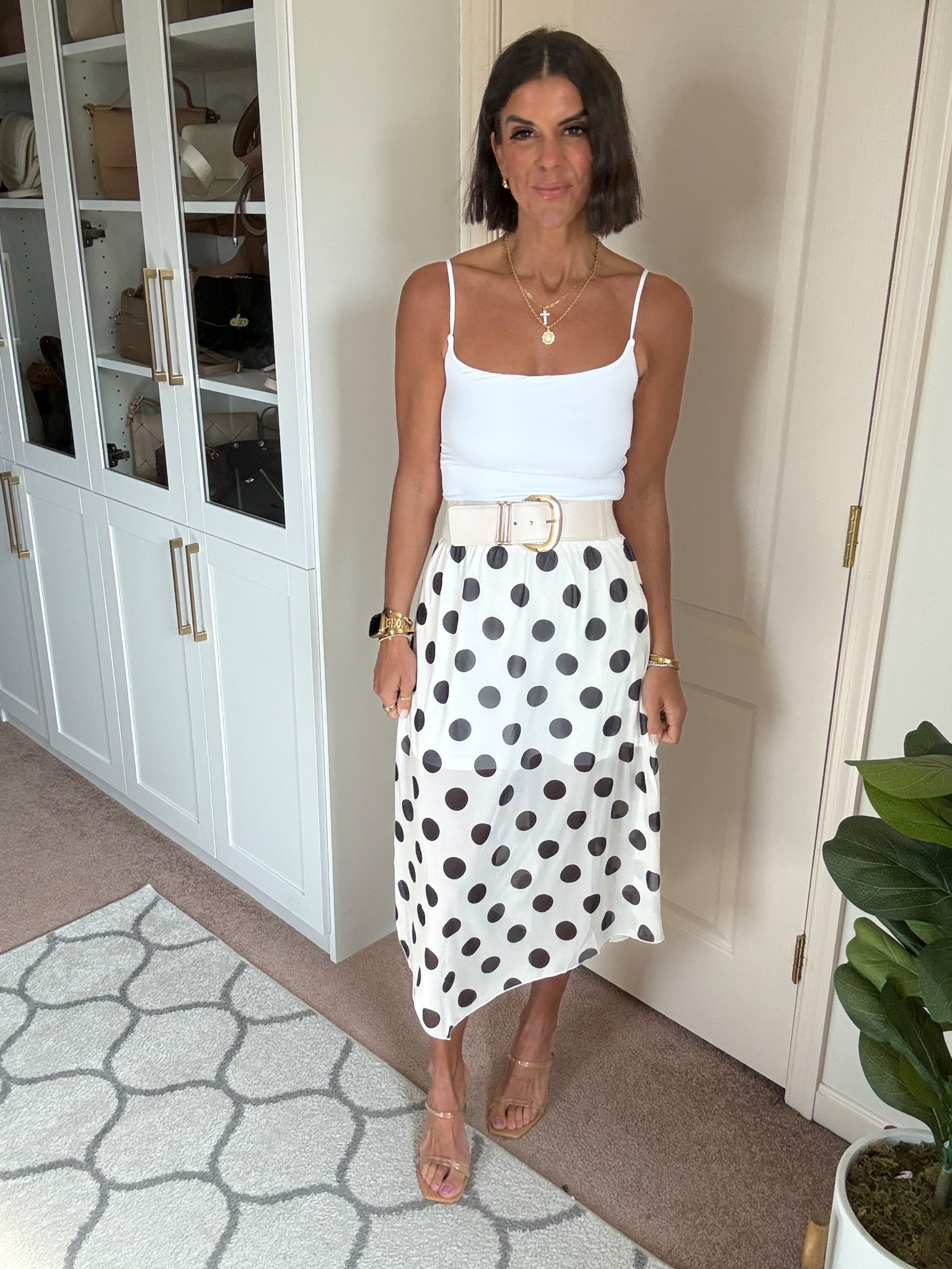 Small in skirt and tank 

#LTKSeasonal