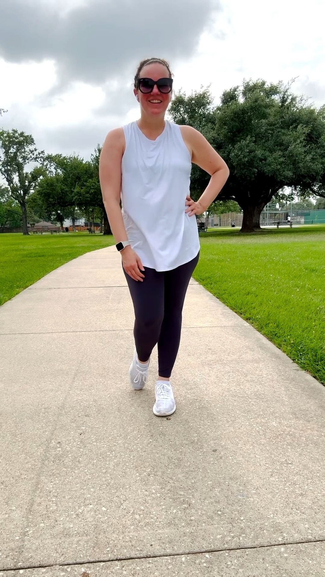 These Lululemon leggings are currently on sale in the prettiest dark purple and have been a staple in my postpartum workout outfits. They’re perfect for post c-section recovery, supportive, comfortable, and great for morning walks, strength workouts, and yoga.

Also sharing my go-to workout tank top. I sized up for a more relaxed, flowy fit that works perfectly for post pregnancy. Such a good combo if you’re building out comfortable, flattering workout clothes for postpartum.

Everything is linked below!

#LTKActive #LTKootd #LTKOver40