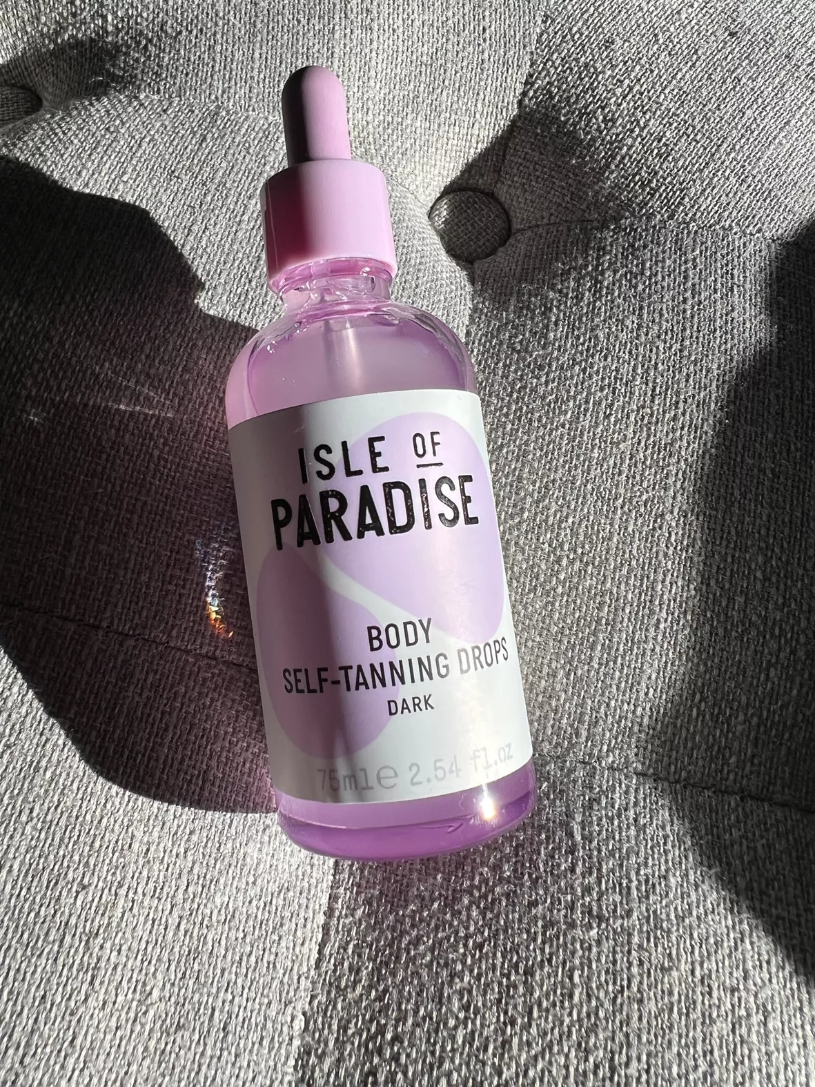 Isle of Paradise Self-Tanning Body Drops Dark