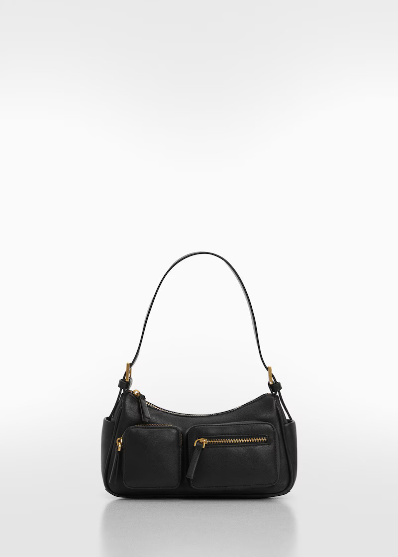 Shoulder bag with pockets -  Women | Mango United Kingdom | MANGO (UK)