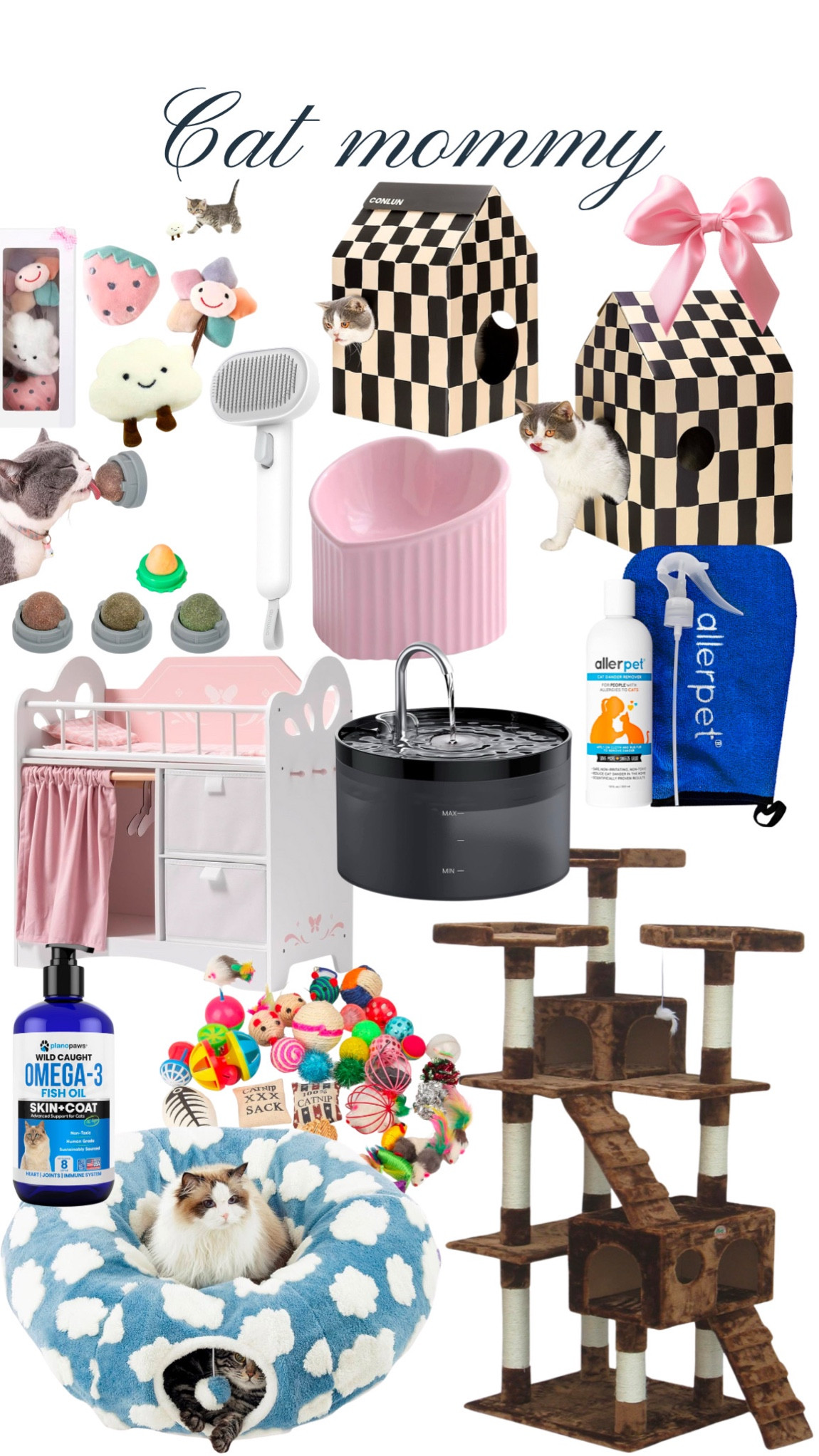Anything for my baby 😽😽😽

Cat toys, cat tree, cat bed, cat accessories 

#LTKHome