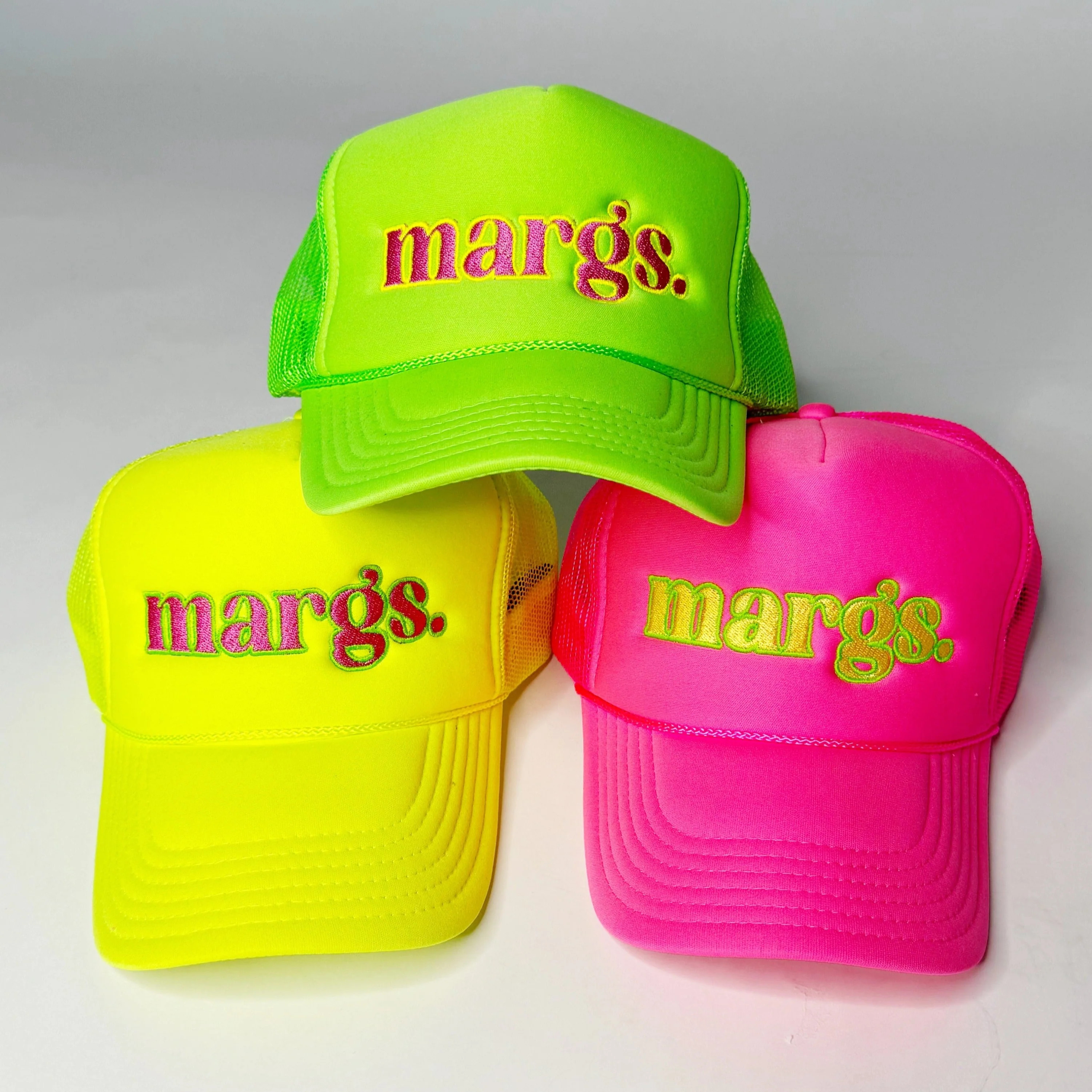 Margs Embroidered Trucker Hat | Poppy & Pine