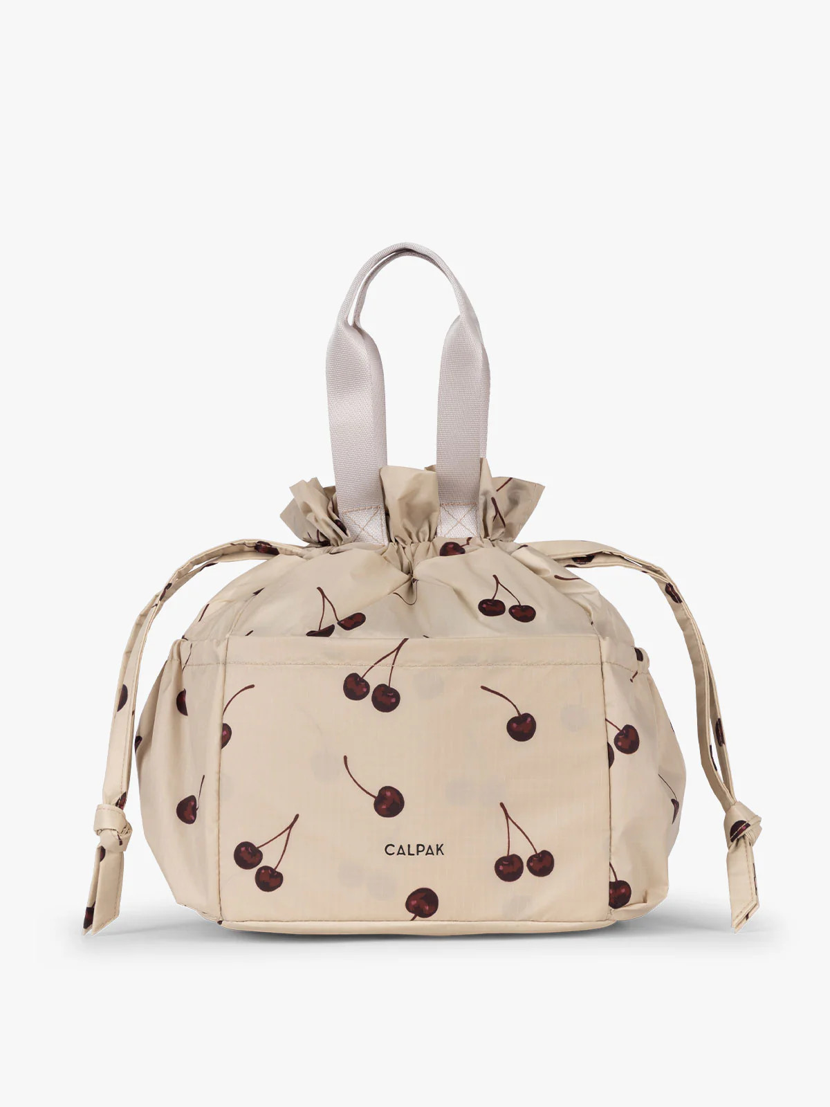 Insulated Lunch Bag in Oatmeal Cherry | CALPAK