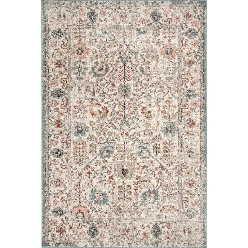nuLOOM Vintage Floral Lenore Area Rug | Target