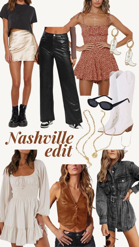 Nashville Amazon edit 

Amazon finds, Amazon fashion, what I found on Amazon, howdy style, cowgirl aesthetic, cowboy boots, summer dress, denim dress

#LTKfindsunder50 #LTKfindsunder100 #LTKstyletip