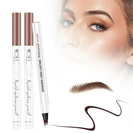 Mankup | Fashion Makeup Brown Eyebrow Pencil savings！Eyebrow Pen Microblading Eyebrow Pen Pencil Natural Makeup Fine Eyebrow Pencil Upgraded Eye Brown Makeup Long Lasting Eyebrow Pencil 1Ml | Walmart (US)