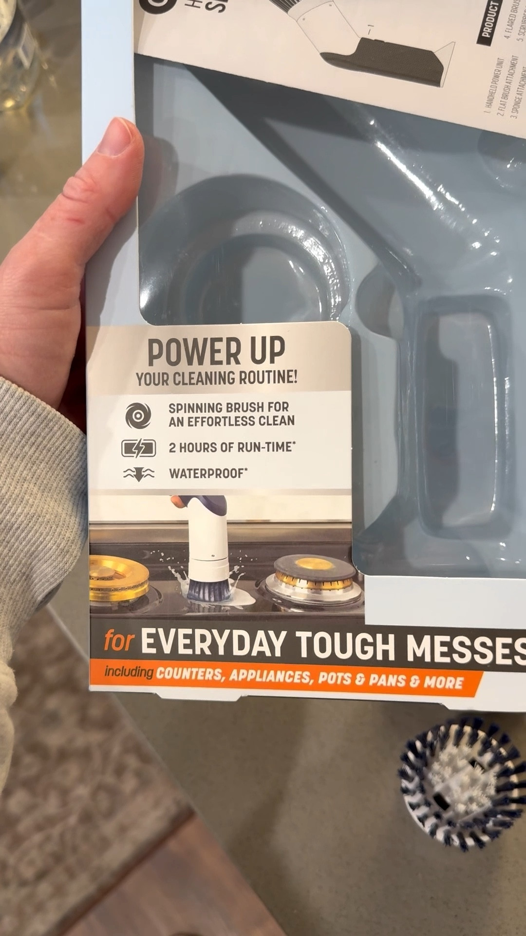 Best kitchen & bathroom handheld scrubber! 🧽 #TargetFind 

#LTKHome #LTKselfcare #LTKKids