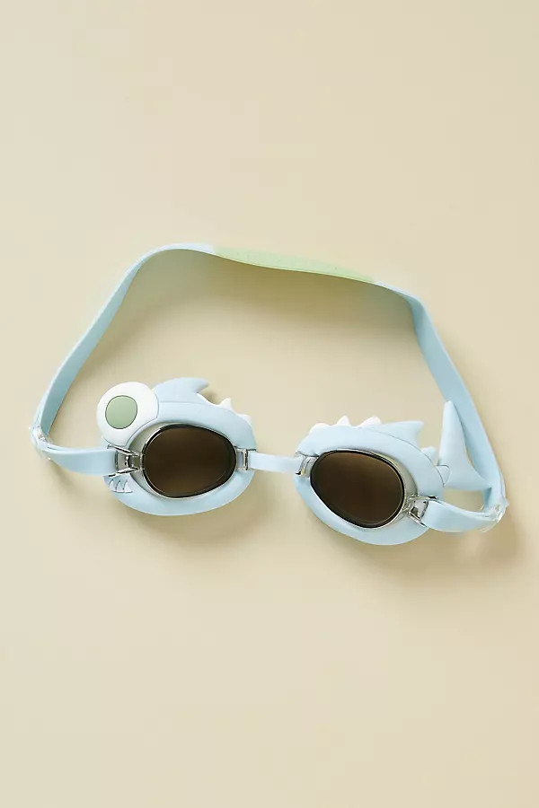 Sunnylife Shark Kids Swim Goggles By Sunnylife in Blue | Anthropologie (US)