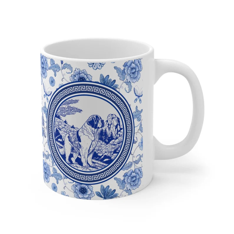 St Bernard Mug 11oz - Etsy | Etsy (US)