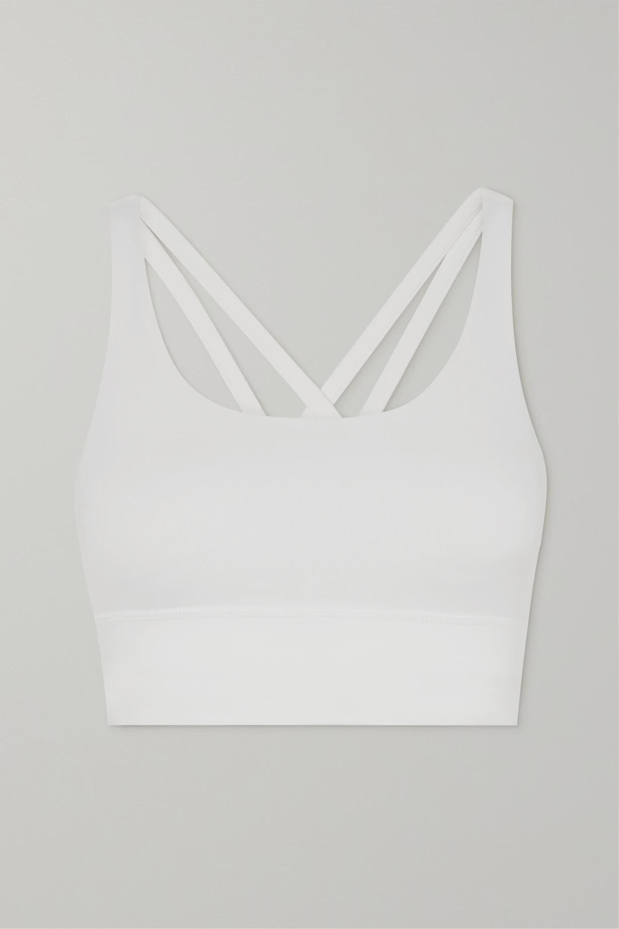 lululemon - Energy Longline Luxtreme Sports Bra - White | NET-A-PORTER (US)