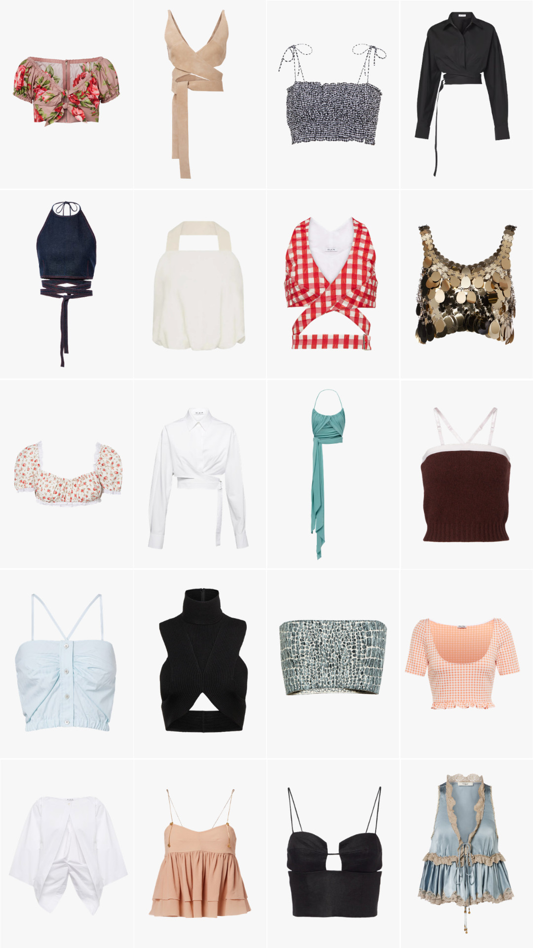 Festival tops 

 