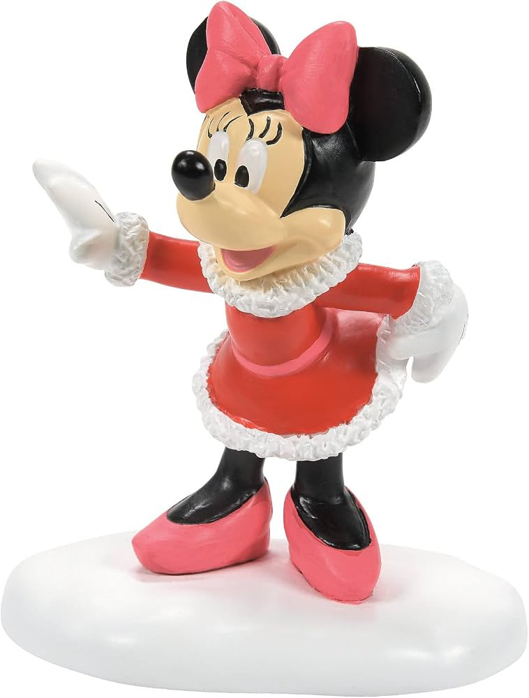 Department 56 Disney Mickey Mouse Village Minnie Struts Her Stuff Figurine, 2.9 Inch, Multicolor | Amazon (US)