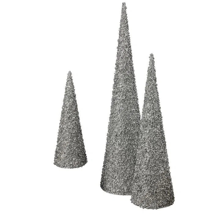 Regency International 3 Piece Glitter Cone Tree Set & Reviews | Wayfair | Wayfair North America