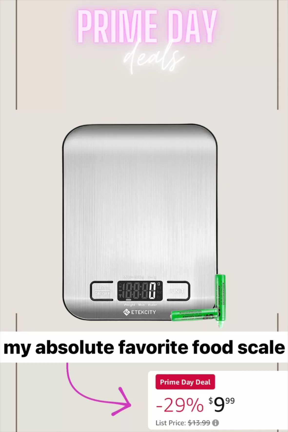 Macro Food Scale