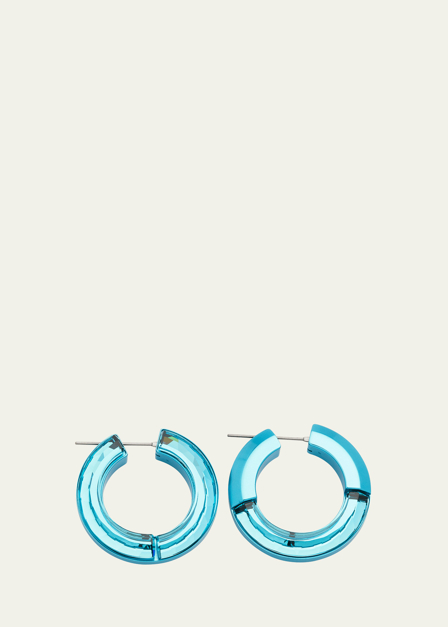 Lucent Hoop Earrings, Blue | Bergdorf Goodman