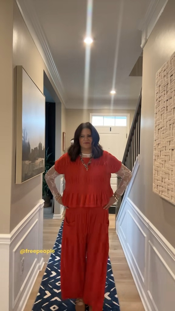 If you don’t get this set, you are missing out. Perfect for vacation! Lightweight and so comfy while looking put together! 

#LTKMidsize #LTKOver40 #LTKootd