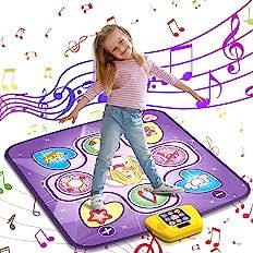beefunni Dance Mat Toys for 3-10 Year Old Girls, 5 Game Modes Including 3 Challenge Levels, Adjus... | Amazon (US)