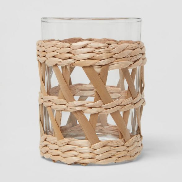 Woven and Glass Toothbrush Holder - Threshold&#8482; | Target