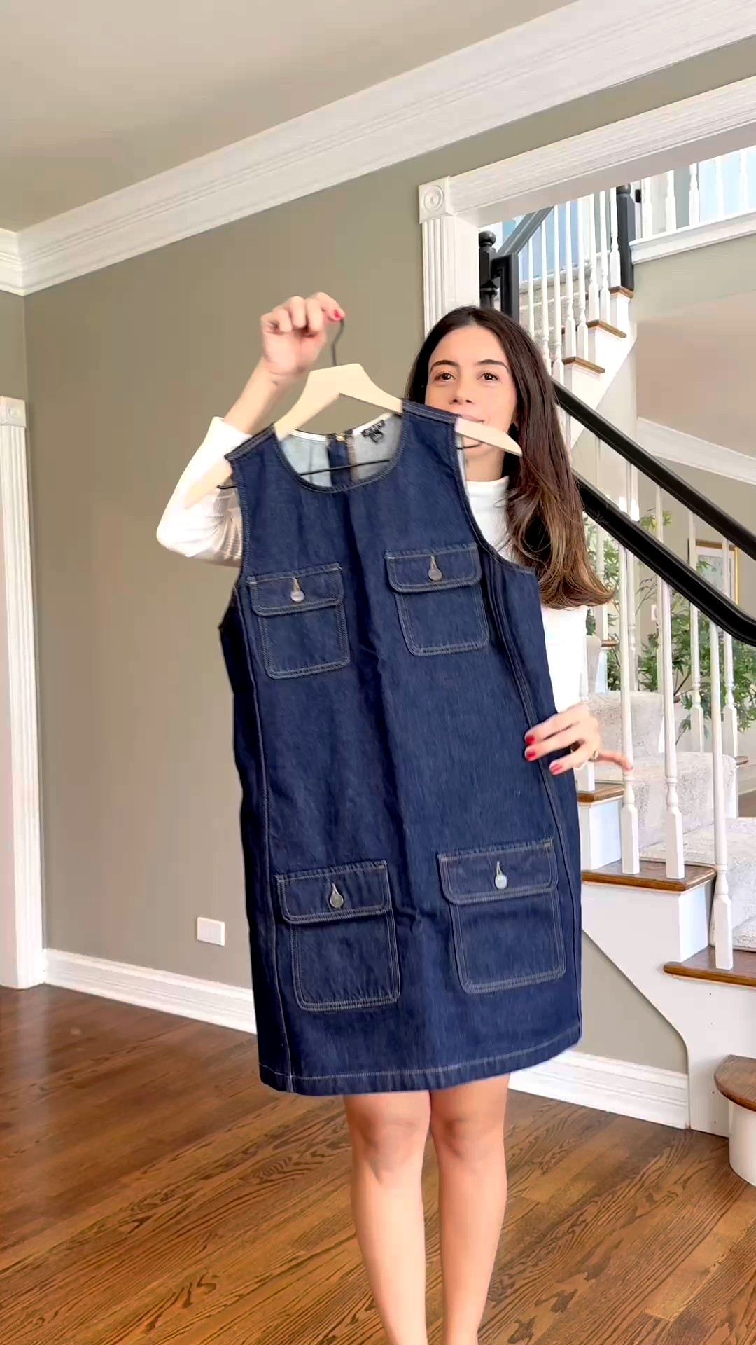 Love this denim dress for Fall it’s now on sale 30% off with code SHOPQUICK

#LTKFindsUnder100 #LTKSeasonal #LTKCyberWeek