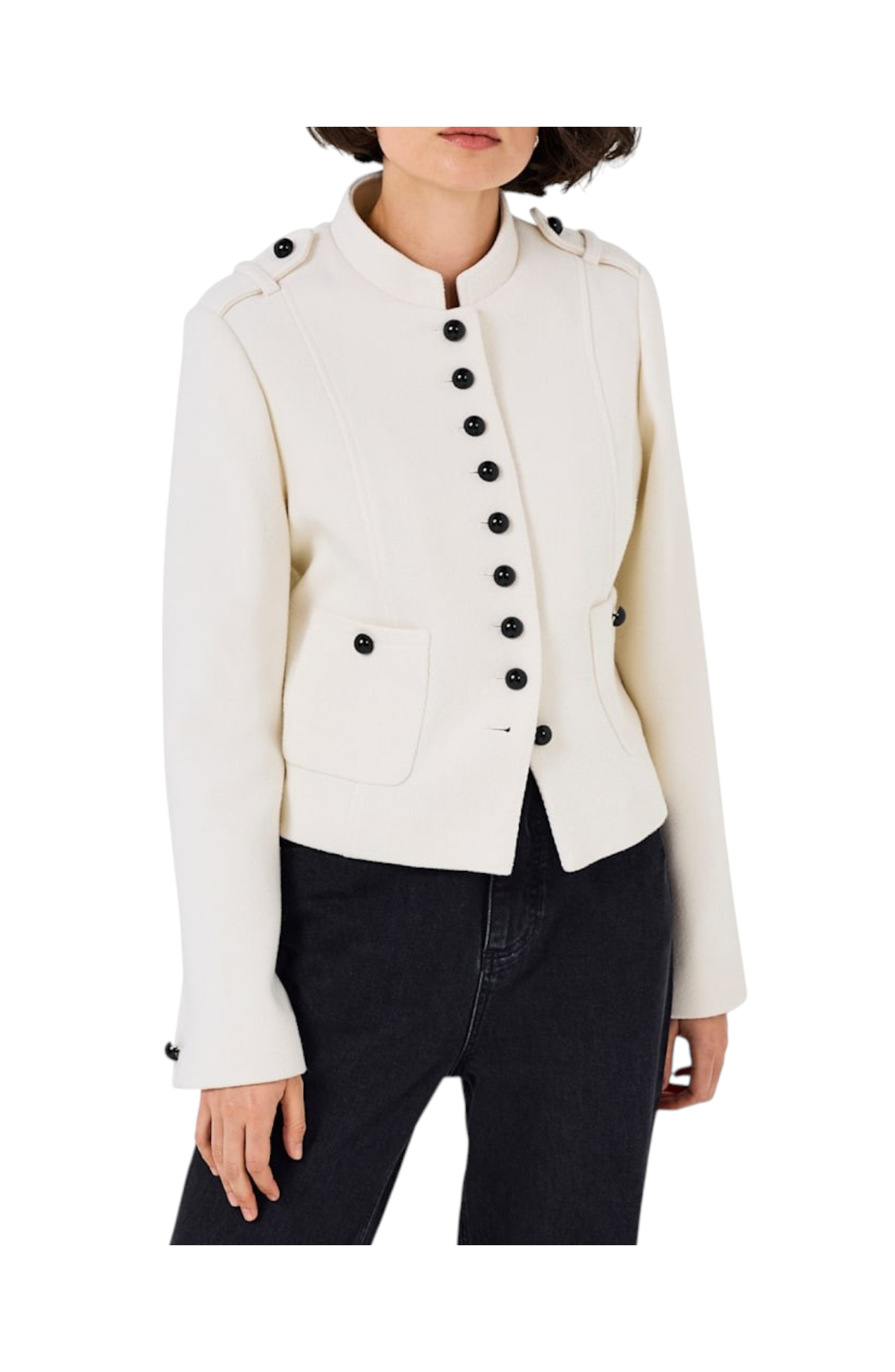 Wool Blend Military Jacket | Nordstrom