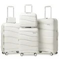 Melalenia - 5 Luggage Sets PP Hardside Spinner Luggage - (Expandable Carry-on Suitcase20")( 24" 2... | Walmart (US)