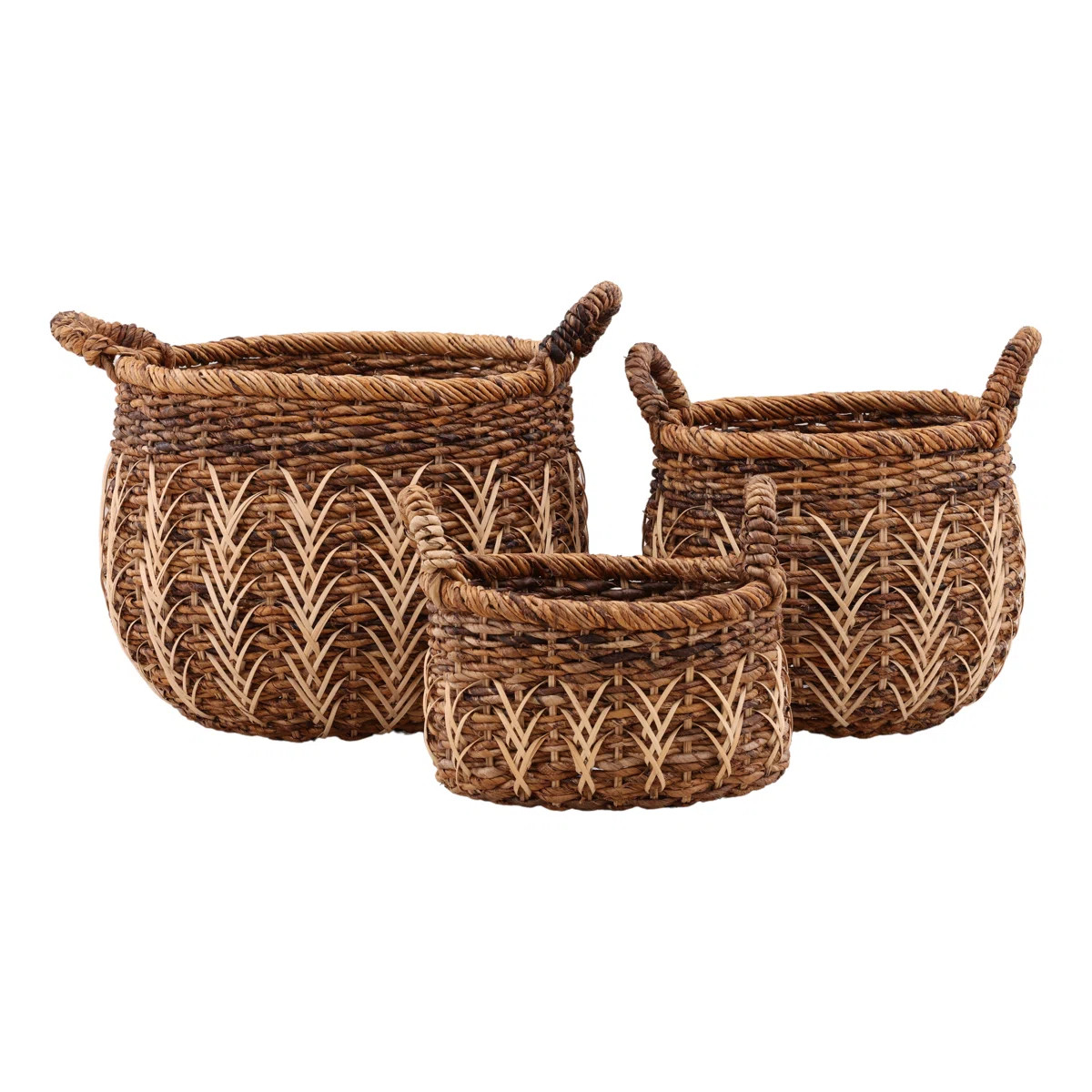 Brogan Basket Set Of 3 Natural | Wayfair North America