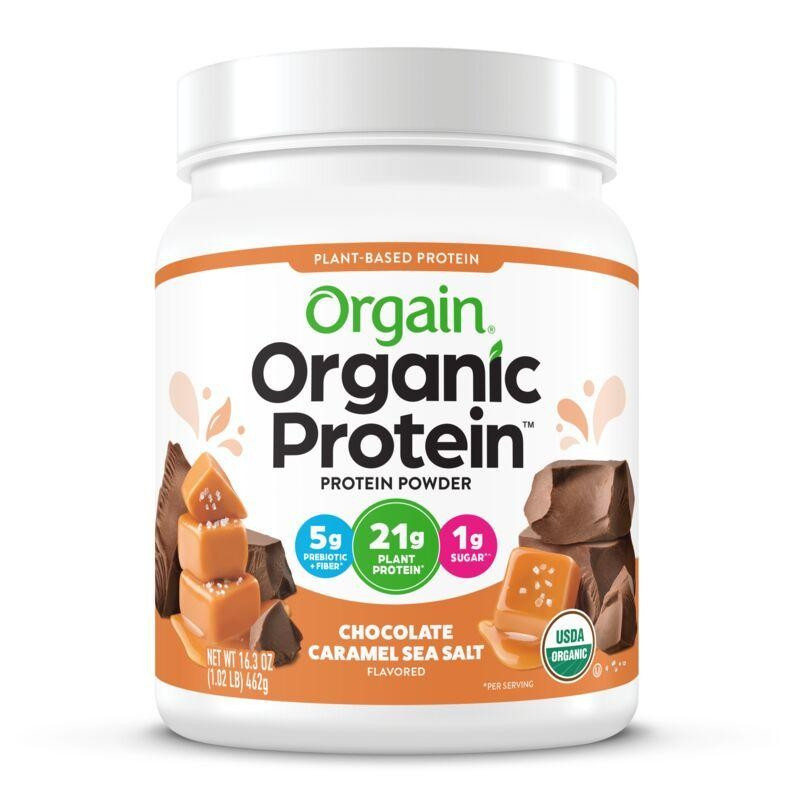 Organic Protein™ Plant Based Protein Powder - Chocolate Caramel Sea Salt | Orgain