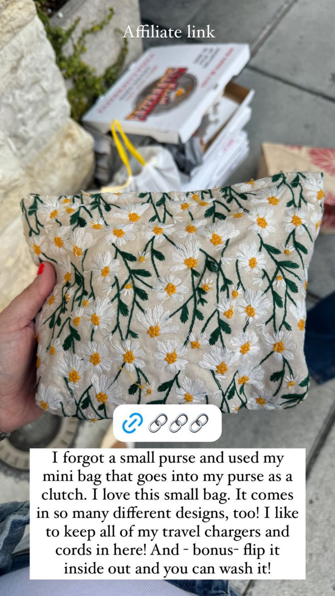 These little bags are so cute and can be used multiple ways. I forgot a purse for SF and I used this as a clutch  

#LTKStyleTip #LTKItBag #LTKFindsUnder50
