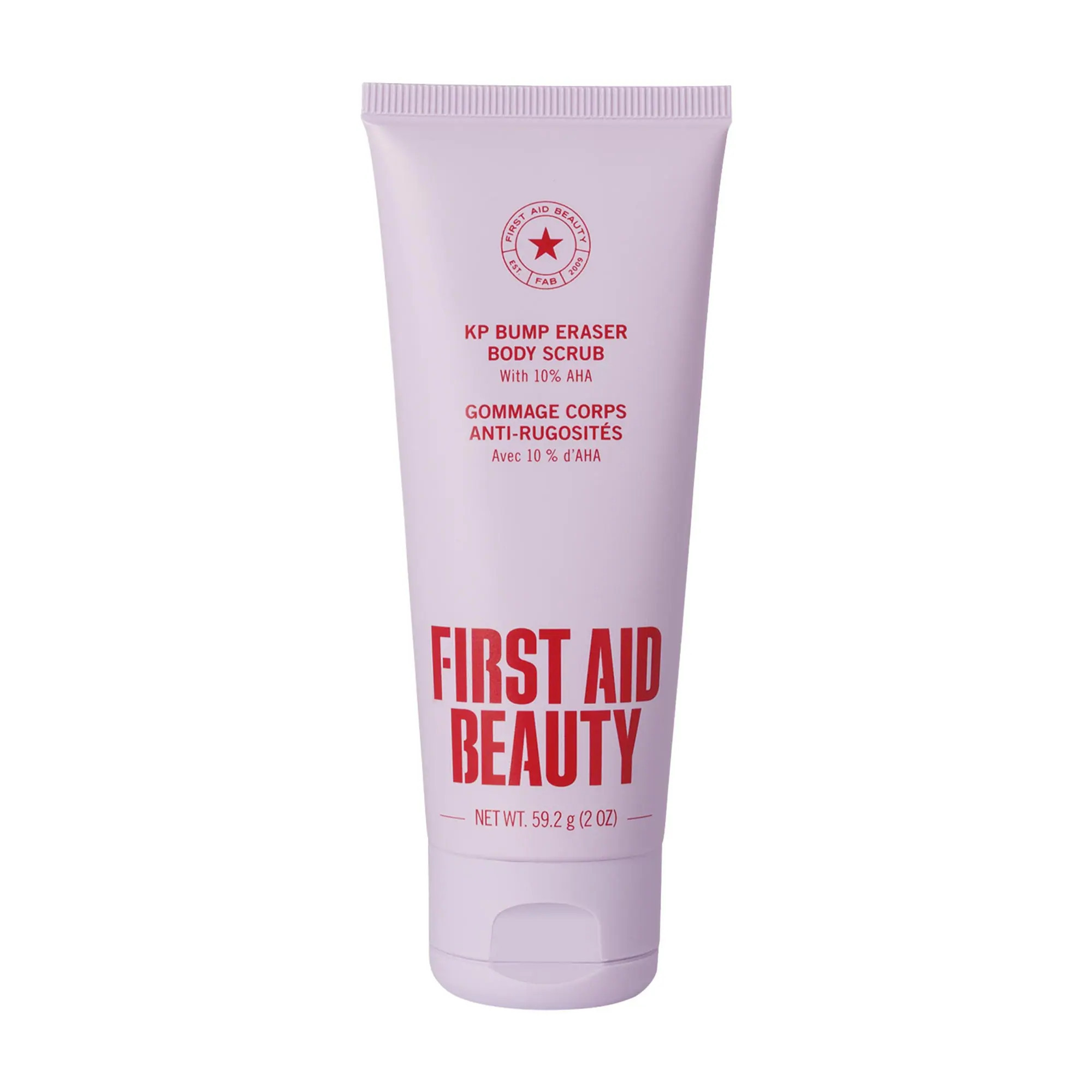 First Aid Beauty KP Bump Eraser Body Scrub with 10% AHA - Body Exfoliant for Keratosis Pilaris Original 2.0 oz/59.2 g | Sephora (US)