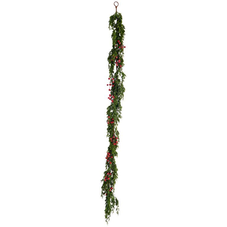 My Texas House Red Berry Garland, 6 Foot | Walmart (US)