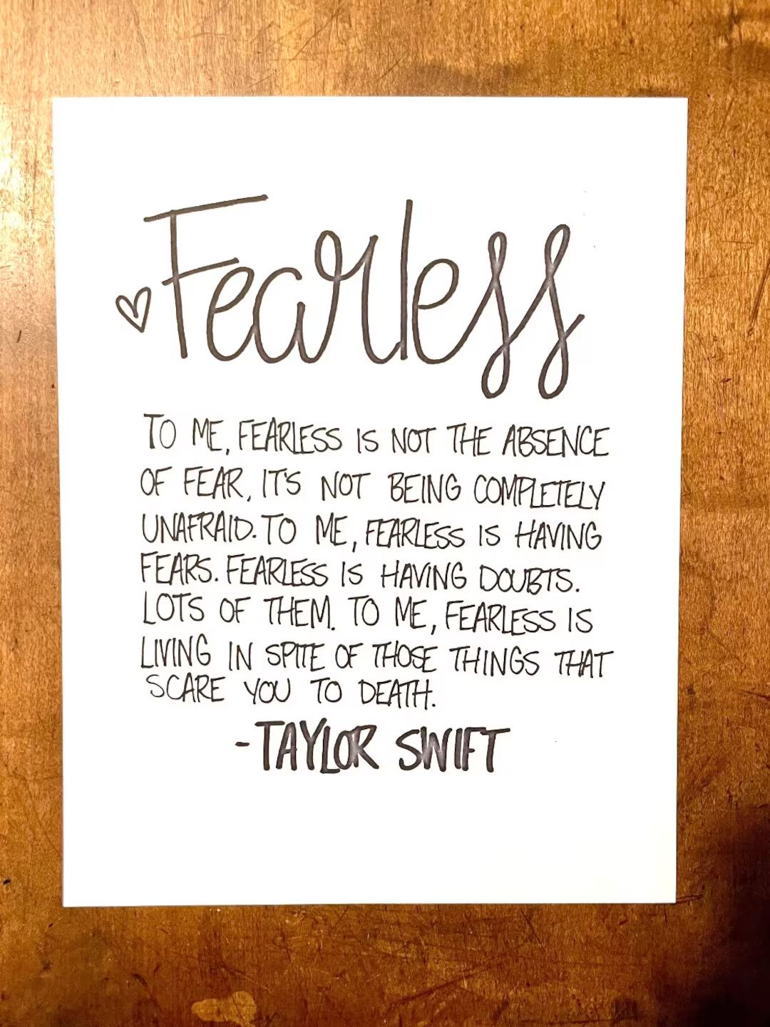 Fearless - Etsy | Etsy (US)