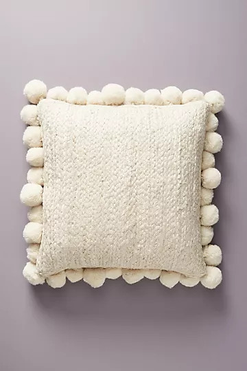 Pommed Jute Pillow | Anthropologie (US)