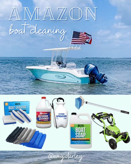 Amazon Boat cleaning finds 

#LTKFind
